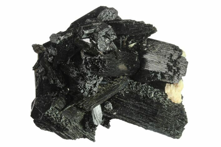 Black Tourmaline (Schorl) Crystals with Orthoclase - Namibia #132228